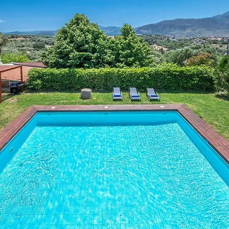 Vila Beautiful 5bedroom Big Pool, Close To Beach! Episkopi-Chania